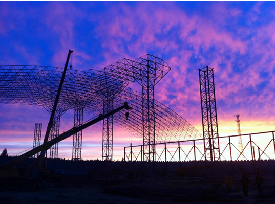 河西网架工程结构